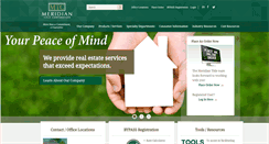 Desktop Screenshot of meridiantitle.com